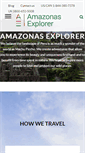 Mobile Screenshot of amazonas-explorer.com